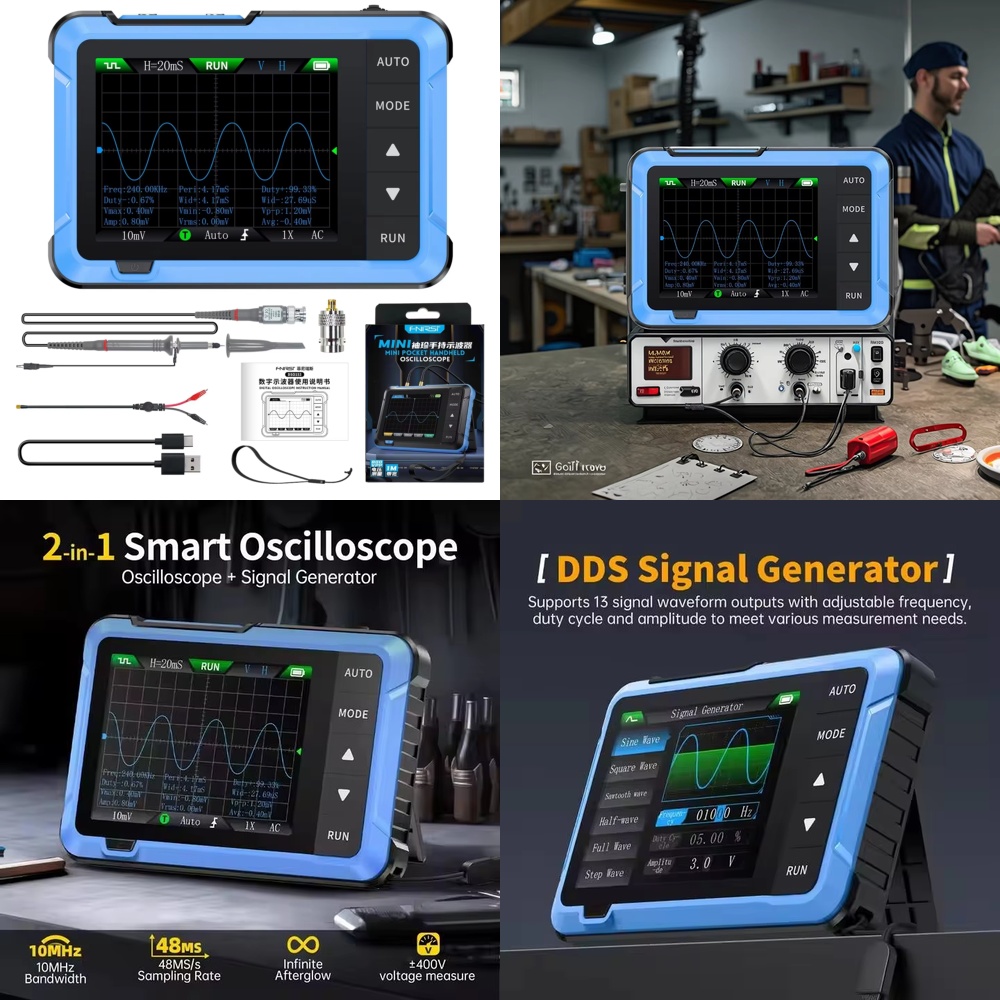 Electronic Repair - For DSO510 Mini Portable 2 in