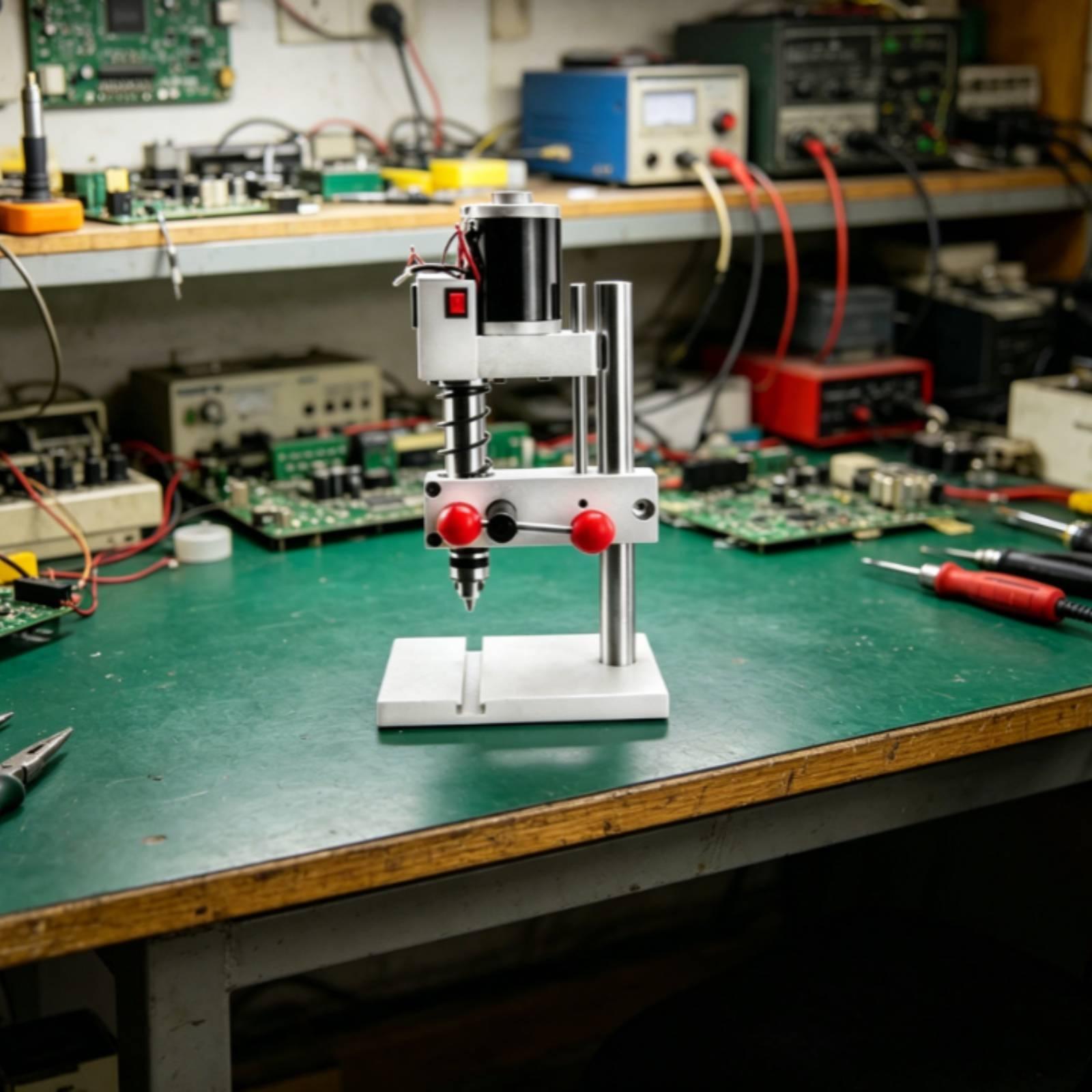 Small Tabletop Drill Press 0.4 - Electronic Repair recension och pris