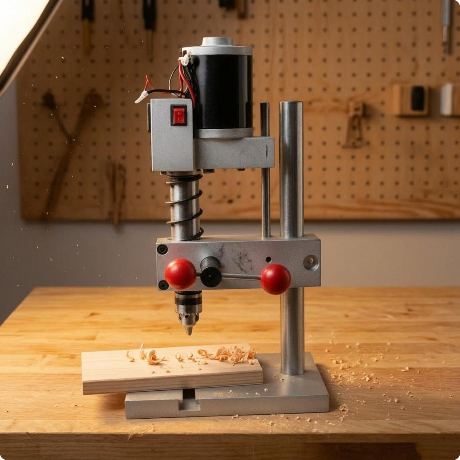 Small Tabletop Drill Press 0.4 - Electronic Repair recension och pris