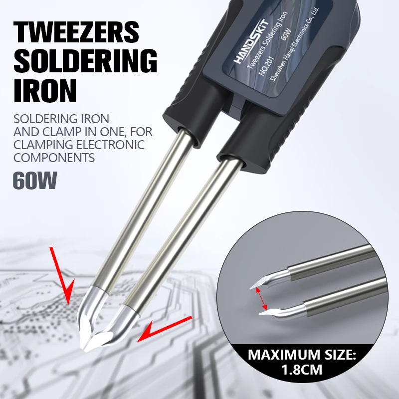 T12 Soldering Station Tweezers - Electronics Repair And Maintenance recension och pris