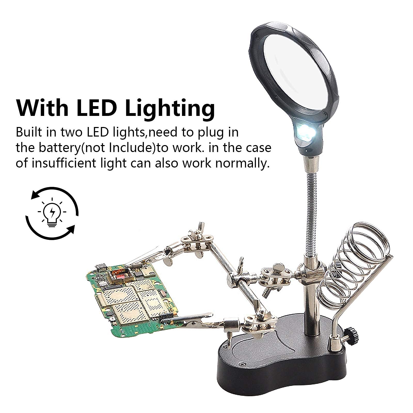 Helping Hands Third Hand Solde - Electronics Repair Lab recension och pris