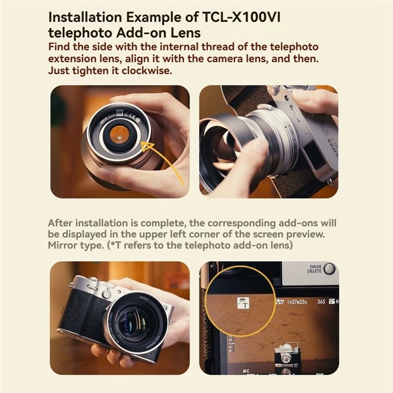VILTROX WCL-X100VI Wide-Angle  - Fujifilm Camera X100Vi recension och pris
