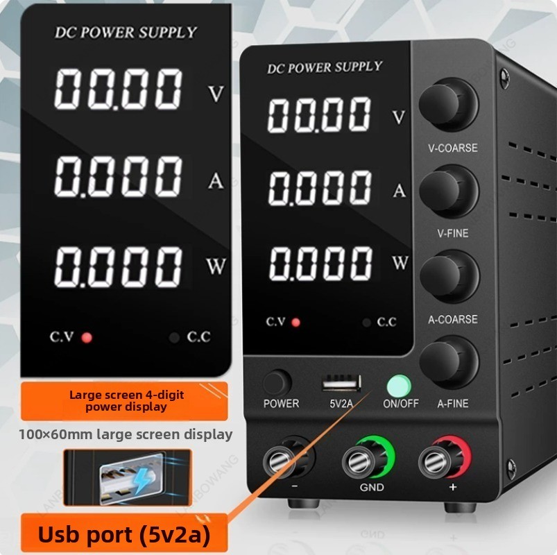 0‑32V 0‑6A Digital Variable Re - Electronics Repair Lab recension och pris