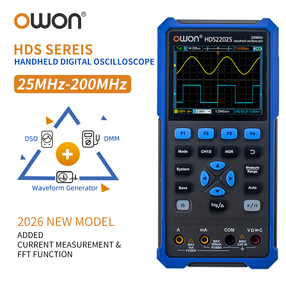 OWON HDS200 Series Handheld Di - Electronics Repair Lab recension och pris