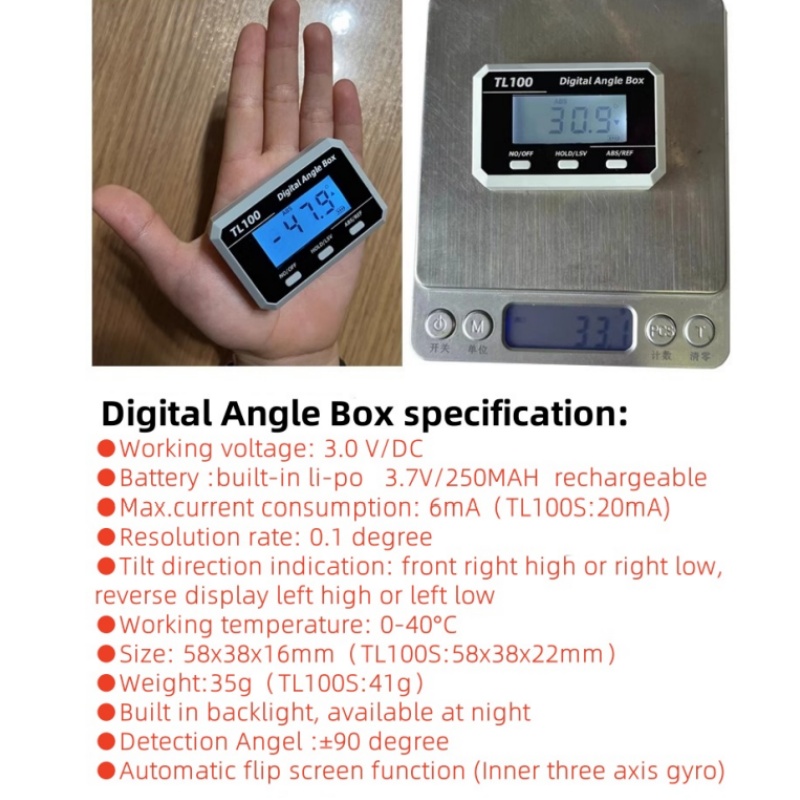 Horizontal Angle Meter Protrac - Electronics Repair And Maintenance recension och pris