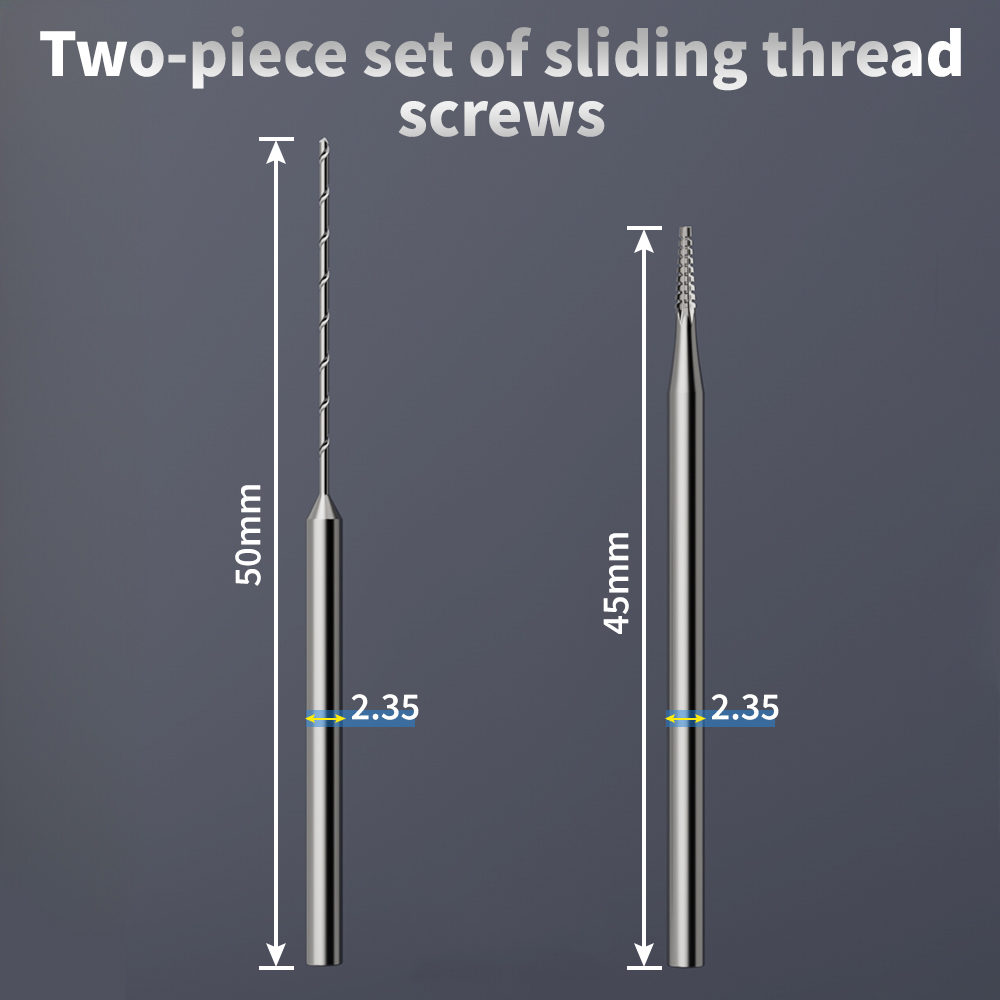 2Pcs Sliding Drill Bit Alloy S - Electronics Repair Manual recension och pris