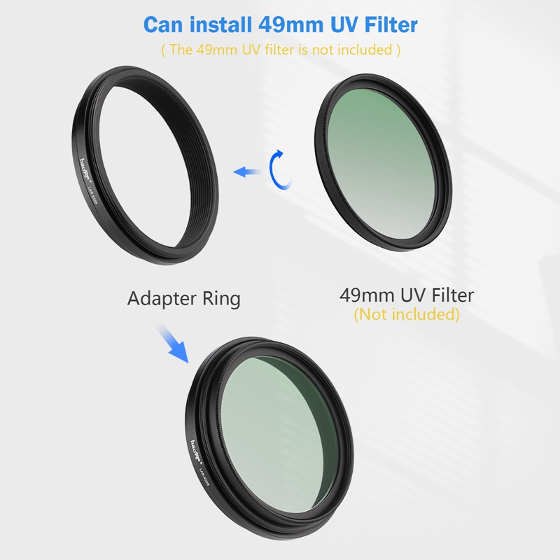 Haoge Lens Filter Adapter Ring - Fujifilm Camera X100Vi recension och pris