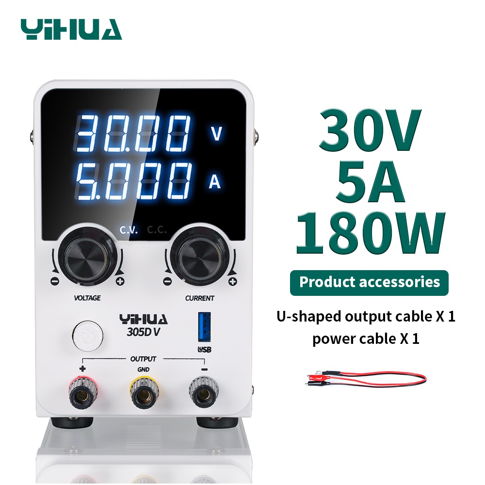 YIHUA 305D-V 180W DC Power Sup - Electronics Repair Lab recension och pris