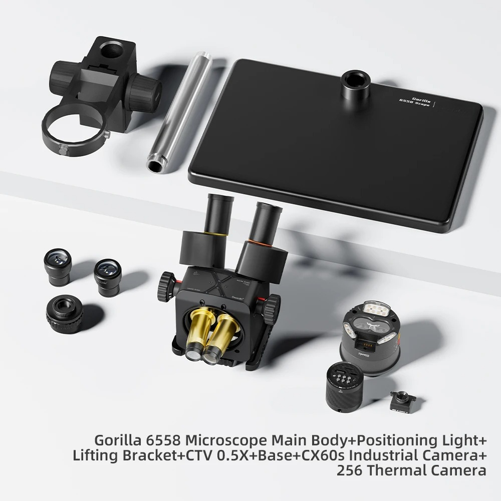 Qianli 6558 Gorilla Trinocular - Electronic Repair recension och pris