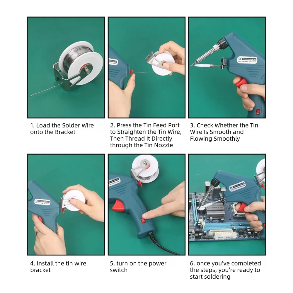 Adjustable Temperature Solderi - Electronics Repair And Maintenance recension och pris