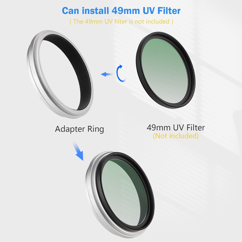 Haoge Lens Filter Adapter Ring - Fujifilm Camera X100Vi recension och pris