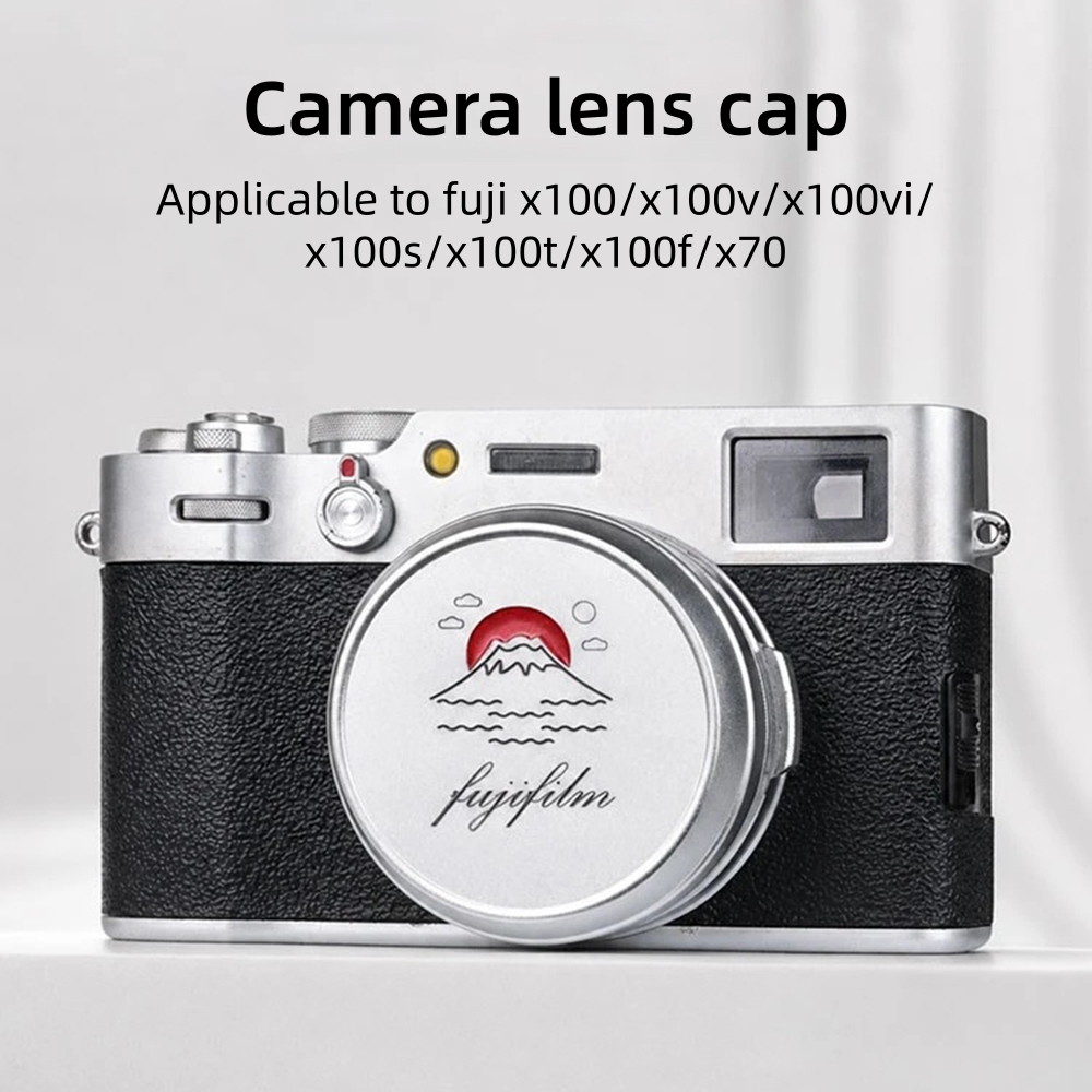 Vintage Metal Camera Lens Cap  - Fujifilm Camera X100Vi recension och pris