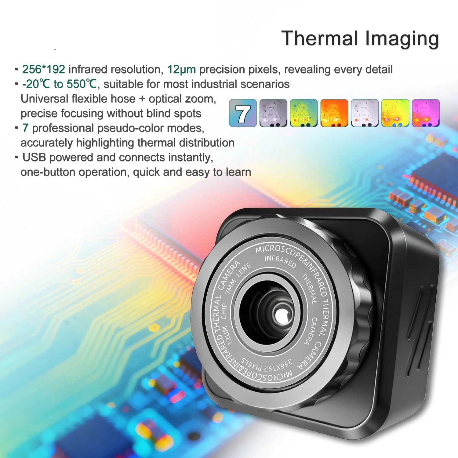 YIZHAN Thermal Imager 256*192  - Electronic Repair recension och pris
