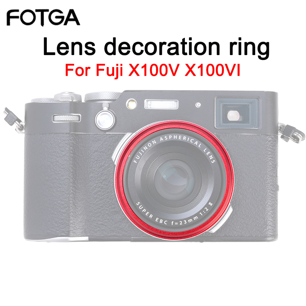 FOTGA Lens Decoration Ring For - Fujifilm Camera X100Vi recension och pris